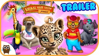 Jungle Animal Hair Salon 2 4  tutoTOONS  Simulation  Fun Game for Kids  HayDay [upl. by Tristram]