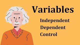 IndependentDependent and Control Variables [upl. by Yllet]