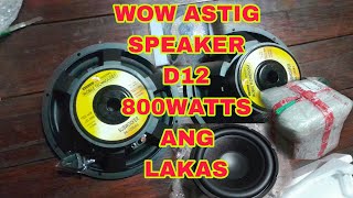 Bagong speaker D12Ang lakas Subwoofer [upl. by Mcevoy]