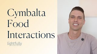 Foods to Avoid While Taking Cymbalta [upl. by Durkee525]