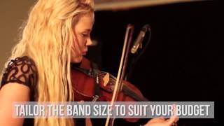 Ceilidh Band  Glasgow  Edinburgh  The Jiggers showreel [upl. by Kire]