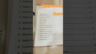 Olympiad exam class 6 [upl. by Serg]