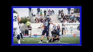 Breaking News  UMaine football team’s placekicker won’t return for final year of eligibility [upl. by Xet347]