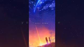 Your name Anime anime animeedit ytshorts [upl. by Ardeid]