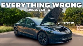 Everything Wrong With My NEW Model 3 Long Range RWD [upl. by Livy]