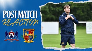 Post Match Reaction  Newton Aycliffe 31 Colls Jimmy Williams [upl. by Yslek]