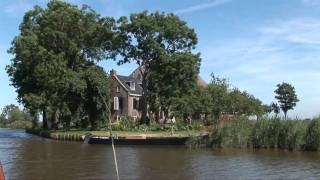 Sailing through Leeuwarden to Dokkum [upl. by Ojeibbob]