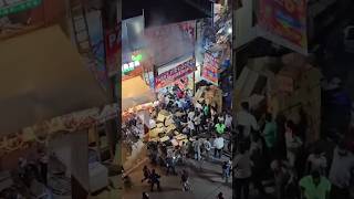 Boom 💥💥💥💥💥💥Fireworks on fire at hyderabad fireworks fire viral Diwali boom danger [upl. by Ennaer]