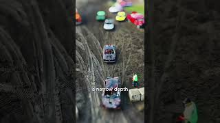 How TiltShift Cameras Create Tiny Worlds 📷🚗 chaosmotorsportsmn [upl. by Aicilf]