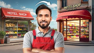 THE ULTIMATE POOR TO RICH SHOP MAKEOVER  MOTEL MANAGER GAMEPLAY 10 [upl. by Wyck310]