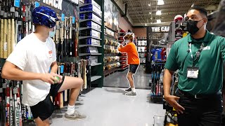 Playing Baseball in a Store [upl. by Afaw7]