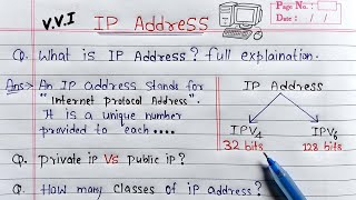 what is ip address full Explanation  Learn Coding [upl. by Janina793]