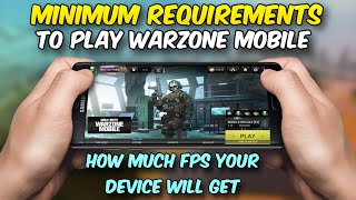 Can your Device RUN Warzone Mobile [upl. by Baird]