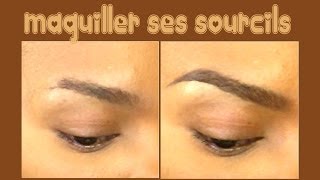 Comment Maquiller Ses Sourcils à la poudre [upl. by Itaws153]