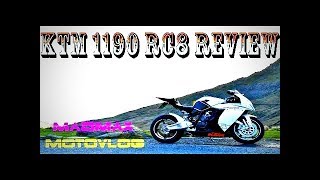 KTM RC8 Ride And Review  Motorbike Ride and Review  KTM V2 SuperSport Road Bike [upl. by Asoramla]