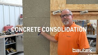 Confirming Concrete Consolidation in Bautex Block Walls [upl. by Lledor494]