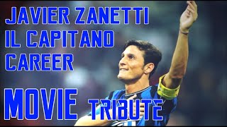 Javier Zanetti IL Capitano  Inter CAREER TRIBUTE 19952014 [upl. by Pammi136]