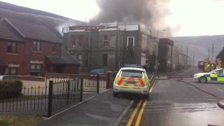 Top club clydach vale burning [upl. by Clementis868]