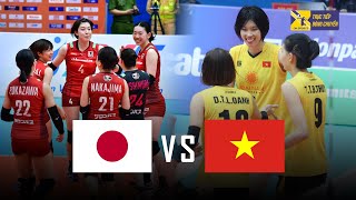 🔴Full HD  Nhật Bản vs Việt Nam  Trận đấu đỉnh cao của các cô gái VN đẳng cấp Thanh Thúy [upl. by Doownel]