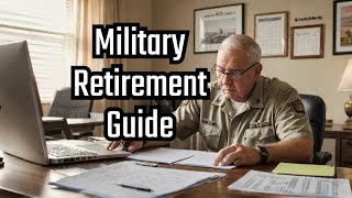 Planning Your Military Retirement A Stepby Step Guide [upl. by Dare]