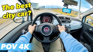 Fiat 500 12 Dualogic Sport POV Drive Better than a Mini 69HP 🚀 [upl. by Ansilme817]