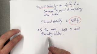 Thermal Stability [upl. by Eph]