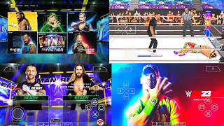 WWE 2K23 PSP GAMEPLAY [upl. by Thgiwed]