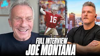 quotI Realized The Offense Wasnt About Me I Was The Mailman To My Guysquot  Joe Montana Full Interview [upl. by Anahc]