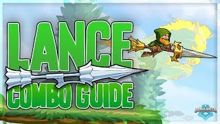 BRAWLHALLA LANCE COMBO GUIDE 2018 [upl. by Nawuq]