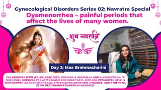 Dysmenorrhea – painful periods affecting many women  Gynecological Disorders Series 02 [upl. by Muriah]