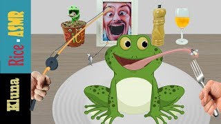 Kluna Tik Incredible Frog  Kluna Tik Style Dinner 43  ASMR eating sounds no talk [upl. by Tereb]