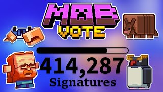 500000 People Have Petitioned to Cancel Minecrafts Mob Vote [upl. by Dyanna]