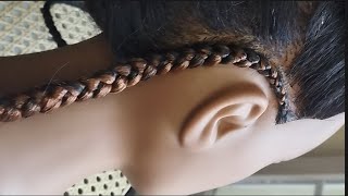 How To Feed In Cornrows Beginners Friendly [upl. by Leroi]