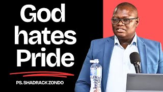 Ps Shadrack Zondo  God hates pride [upl. by Coriss696]