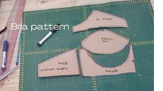 How to make a bra pattern at home [upl. by Alake]