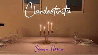 Simone Porreca  Clandestinità Lyric Video [upl. by Luben]