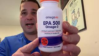 Is this OmegaVia EPA 500 Purified Omega 3 Fish Oil Worth it [upl. by Ester]