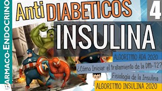 INSULINA Tipos usos ¿Como iniciar el Tratamiento GUIA DIABETES CARE 2020 ANTIDIABETICOS 4 [upl. by Urion678]