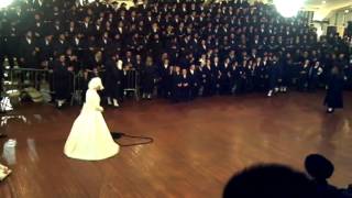 Spinka Rebbi Tangling Kallah at Mitzvah Tantz FUNNY [upl. by Adham]