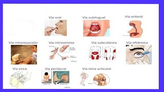 VIAS DE ADMINISTRACION ENTERAL Y PARENTERAL 🖤 [upl. by Itirahc]