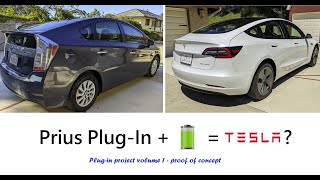 Prius plugin wannabe a Tesla just add battery [upl. by Kaitlin]