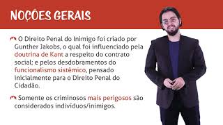 Crítica ao Direito Penal do Inimigo  Noções Gerais [upl. by Kistner]