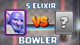 Can BOWLER Defeat 5 Elixirs 😳 [upl. by Pressman]