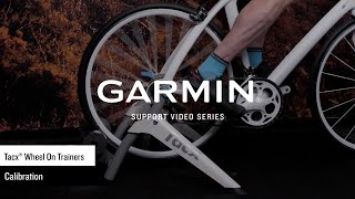 Support Tacx® Wheel On Trainer Calibration [upl. by Bevers]