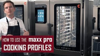 How to use cooking profiles in the Convotherm maxx pro combi oven [upl. by Avrit]