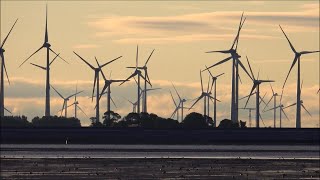 Wind farm tour to Dithmarschen Enercon Jacobs An Bonus Senvion Vestas Repower wind turbines [upl. by Stevie]