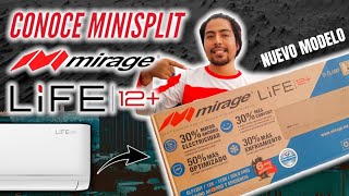 CONOCE Minisplit Mirage LIFE12  Modelo 2023 [upl. by Forrer]