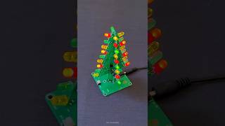 LED Christmas Tree  DIY Christmas tree  Electronic Projects [upl. by Addie506]