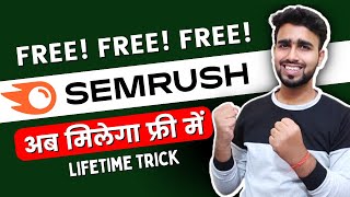 Semrush free premium account How to Get SEMRUSH for Free [upl. by Arlene835]