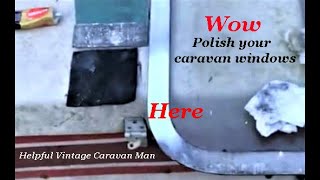 No way  Yes learn how to polish your caravan window frames👍🏻 [upl. by Eiramrebma]